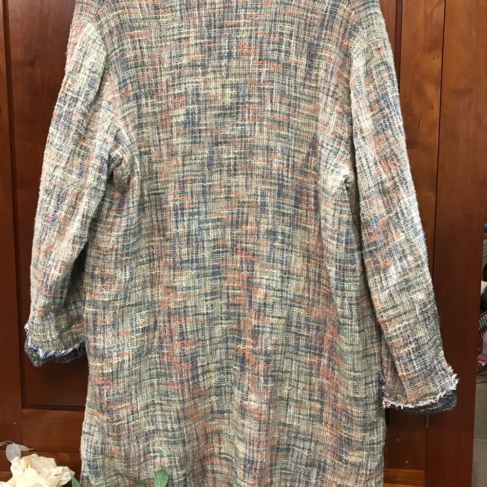 Linda Lundstrom Shawl/ Coat. View 3